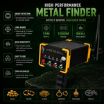 Professional Long Range Underground Gold Metal Detector Scanner