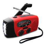 Emergency Weather Radio Power Bank with Flashlight