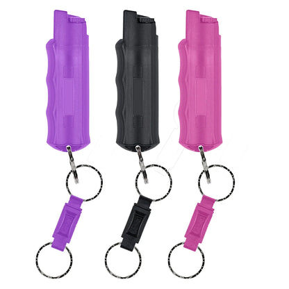 Pepper spray keychain