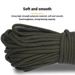 Survival Paracord Rope for Camping & Outdoor Adventures 550lb