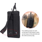 Tactical MOLLE Rifle & Pistol Magazine Pouch
