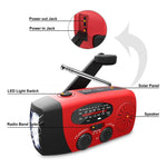 Emergency Weather Radio Power Bank with Flashlight