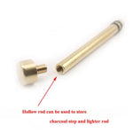 Portable Metal Fire Starter Rod Survival Ignition Tool