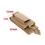 Tactical MOLLE Rifle & Pistol Magazine Pouch