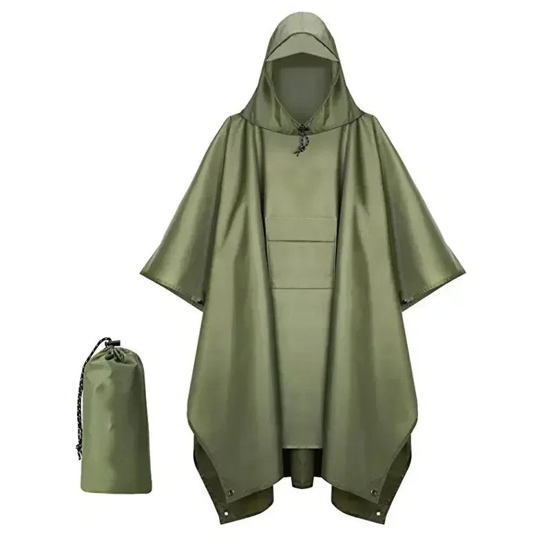Outdoor Hooded Raincoat Jacket
