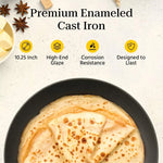 Classic Cast Iron Frying Pan for Everyday Cooking