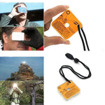 Survival Reflective Hiking Signal Mirror Tool