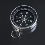 Portable Aluminum Survival Compass Outdoor Navigation Tool