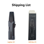 360° Windproof Butane Torch Lighter with Adjustable Flame