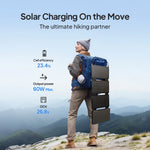 Portable 60W Foldable Solar Panel Charger for Outdoor Power
