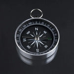 Portable Aluminum Survival Compass Outdoor Navigation Tool