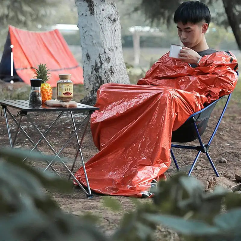 Lightweight Thermal Emergency Survival Sleeping Bag Shelter